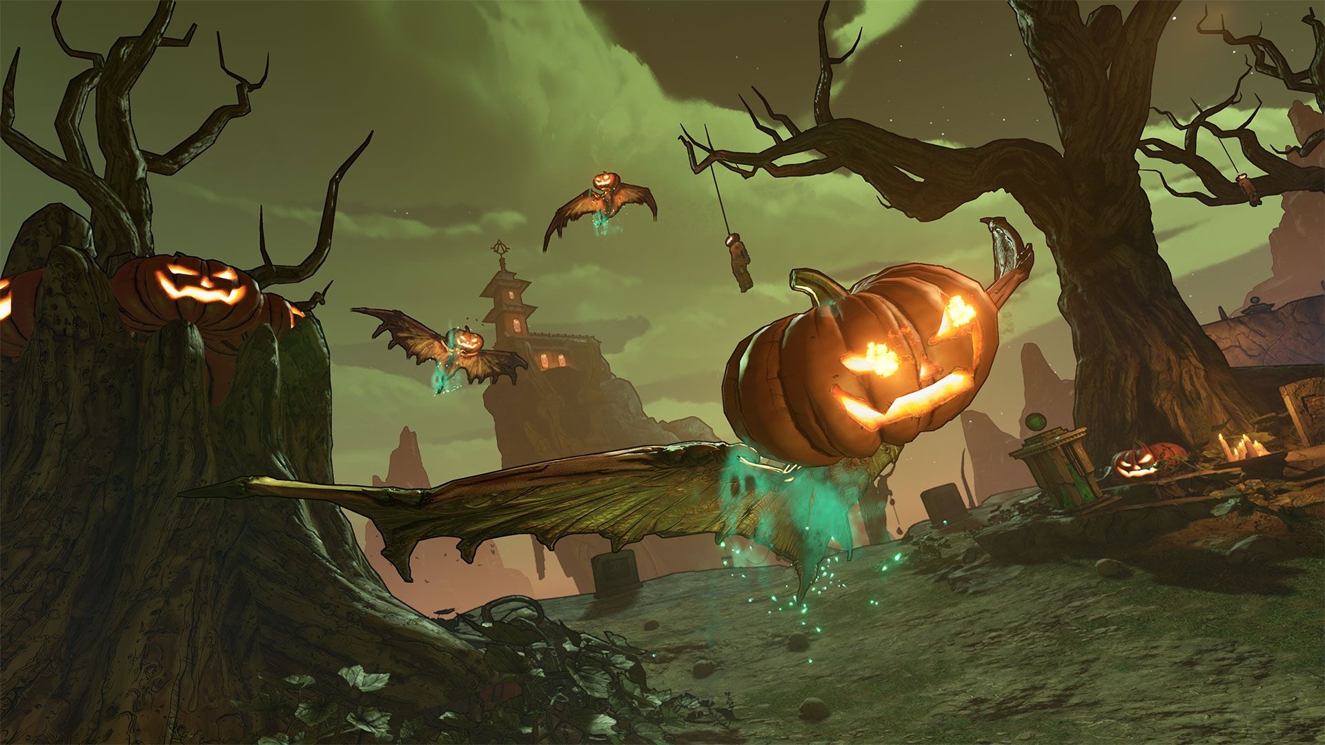 Хэллоуинский ивент добавит в Borderlands 3 огнедышащие тыквы