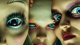 Страшные куклы на постере второго сезона «Американских историй ужасов»