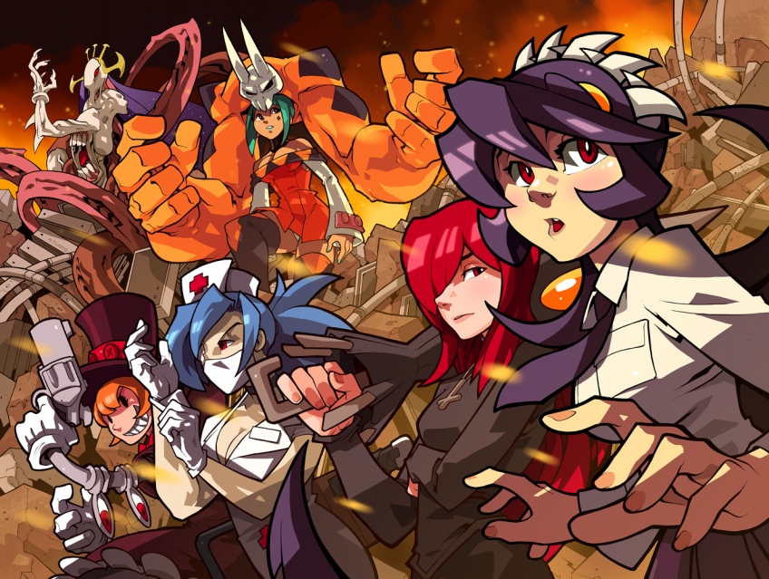 Skullgirls обои на рабочий стол