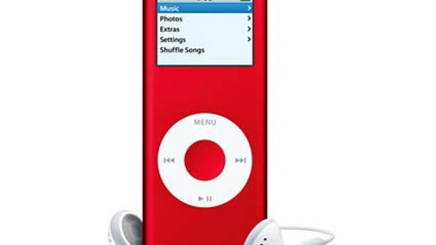 Красный iPod против СПИДа Красный iPod против СПИДа
