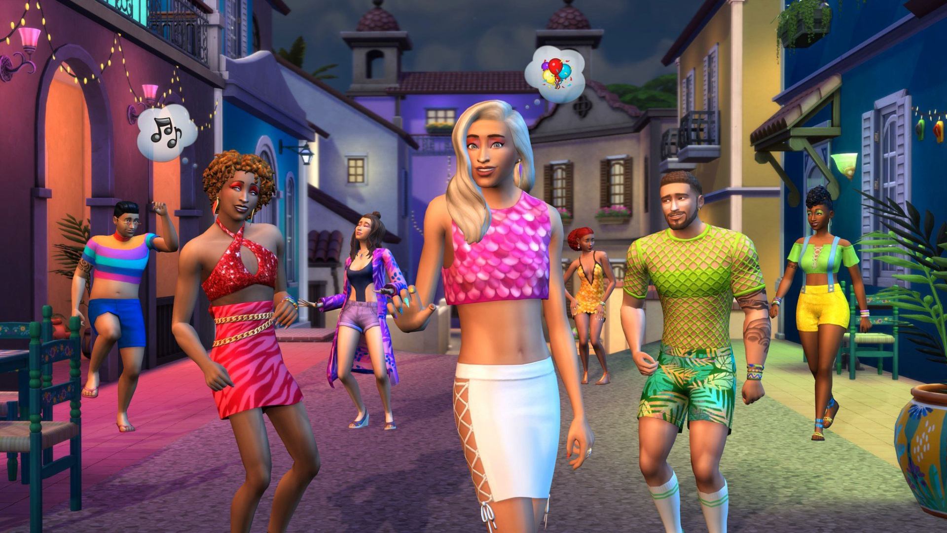 Утечка: для The Sims 4 готовят набор Carnaval Streetwear Kit