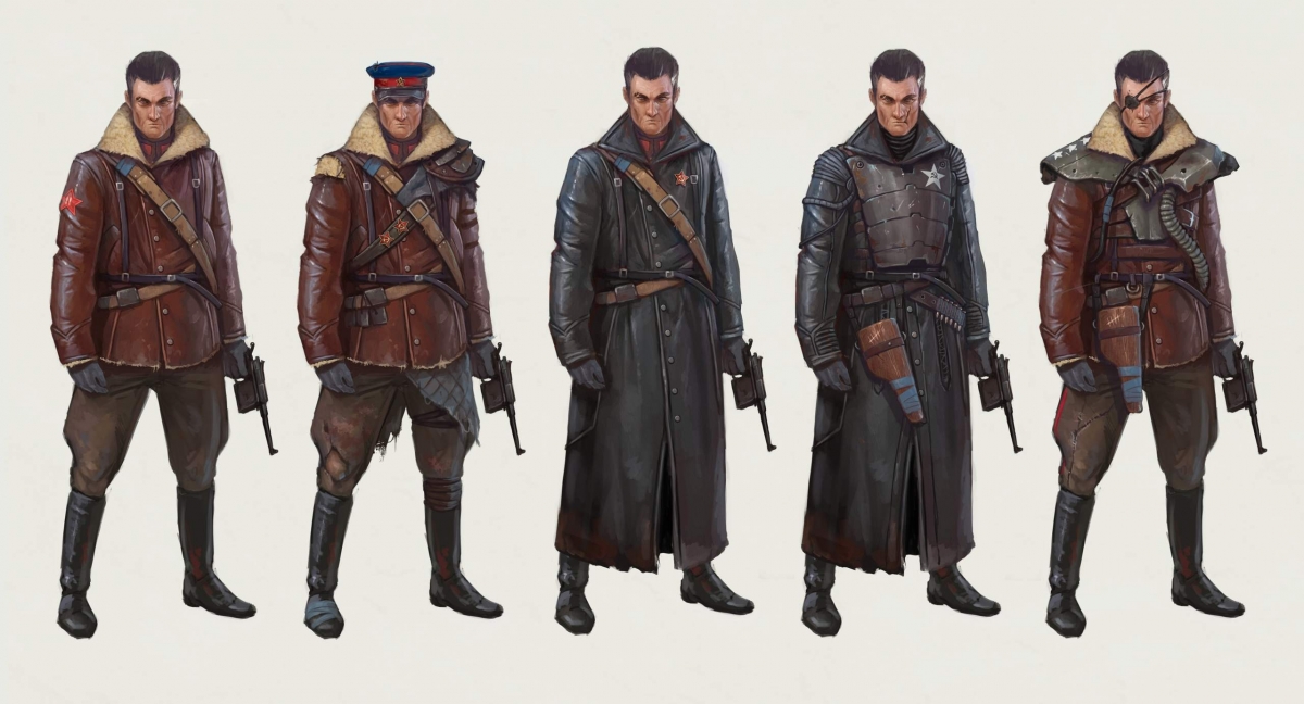 Как выглядели бы советские персонажи в Fallout