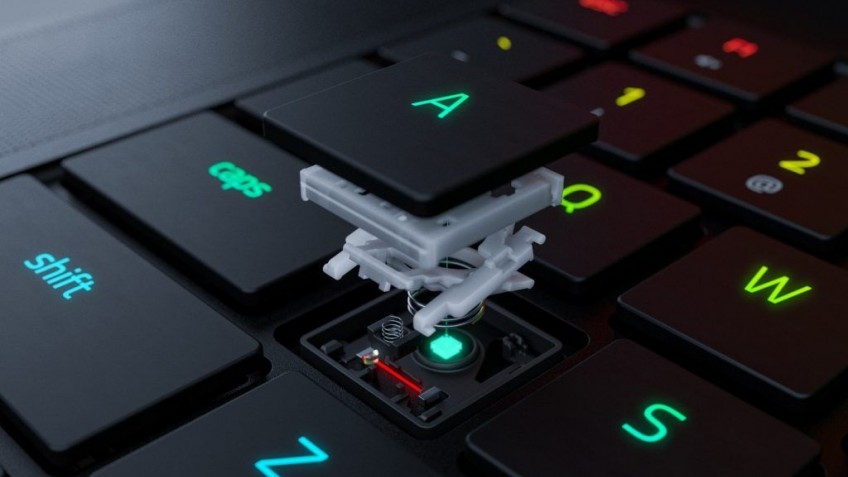 Razer представила ноутбук Blade 15 Advanced с оптической клавиатурой