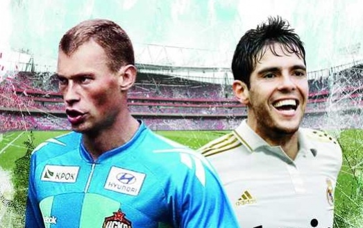 Василий Березуцкий на обложке FIFA 12