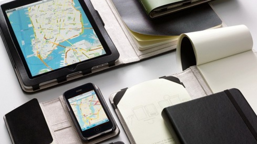 Moleskine представил блокноты-чехлы для техники Apple