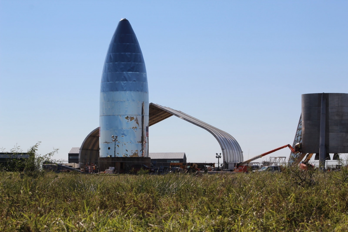Прототип межпланетной ракеты SpaceX успешно оторвался от земли