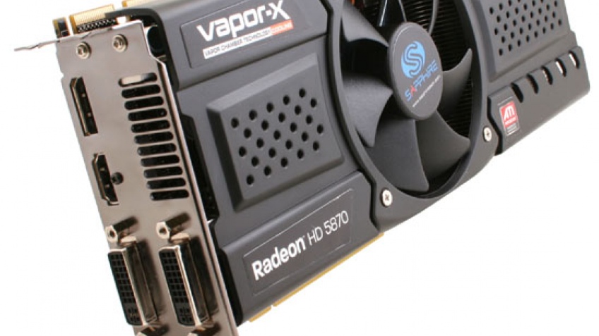 Первые фотографии Sapphire Radeon HD 5870 Vapor-X