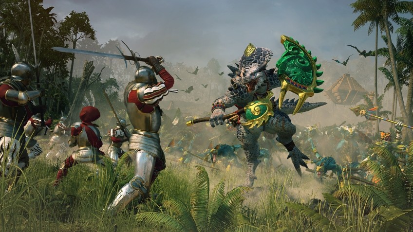 Бесплатное DLC добавит в Total War: Warhammer 2 Великого белого ящера