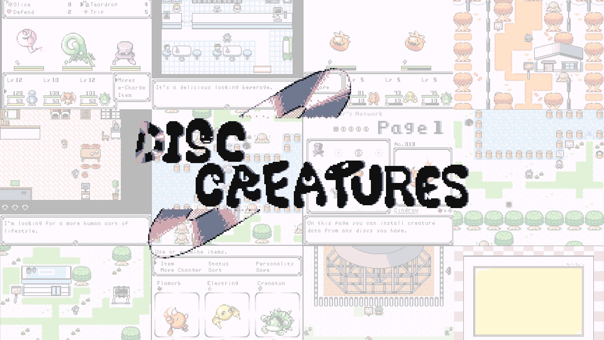 Disc Creatures: охота на монстров в стиле ретро