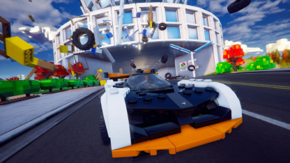 Кубики, гонки и открытый мир в дебютном трейлере LEGO 2K Drive