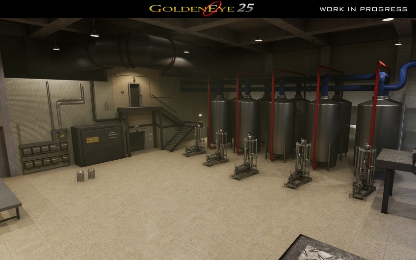 Новые скриншоты фанатского ремейка GoldenEye 007 на Unreal Engine 4