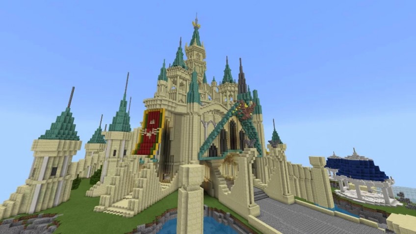 В Minecraft теперь можно купить замок Хайрул из Breath of the Wild