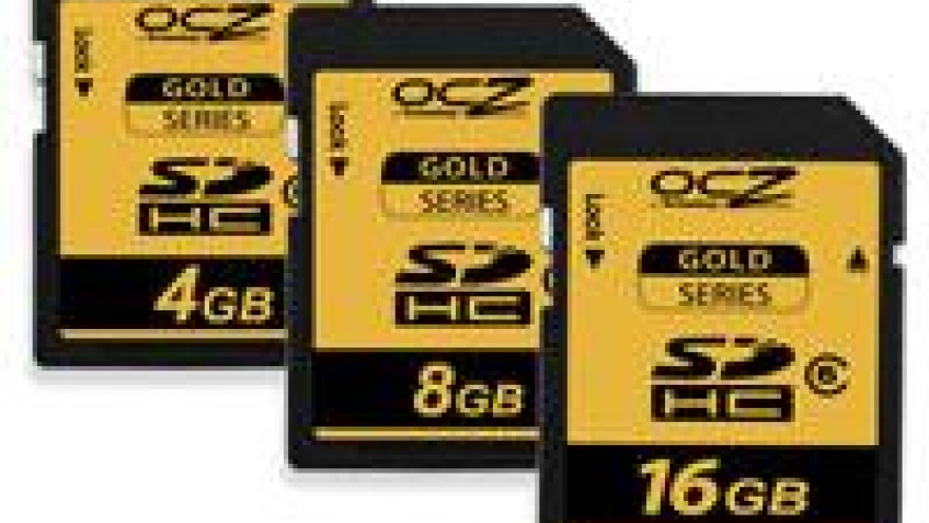 OCZ представила карты памяти SDHC Gold Series OCZ представила карты памяти SDHC Gold Series