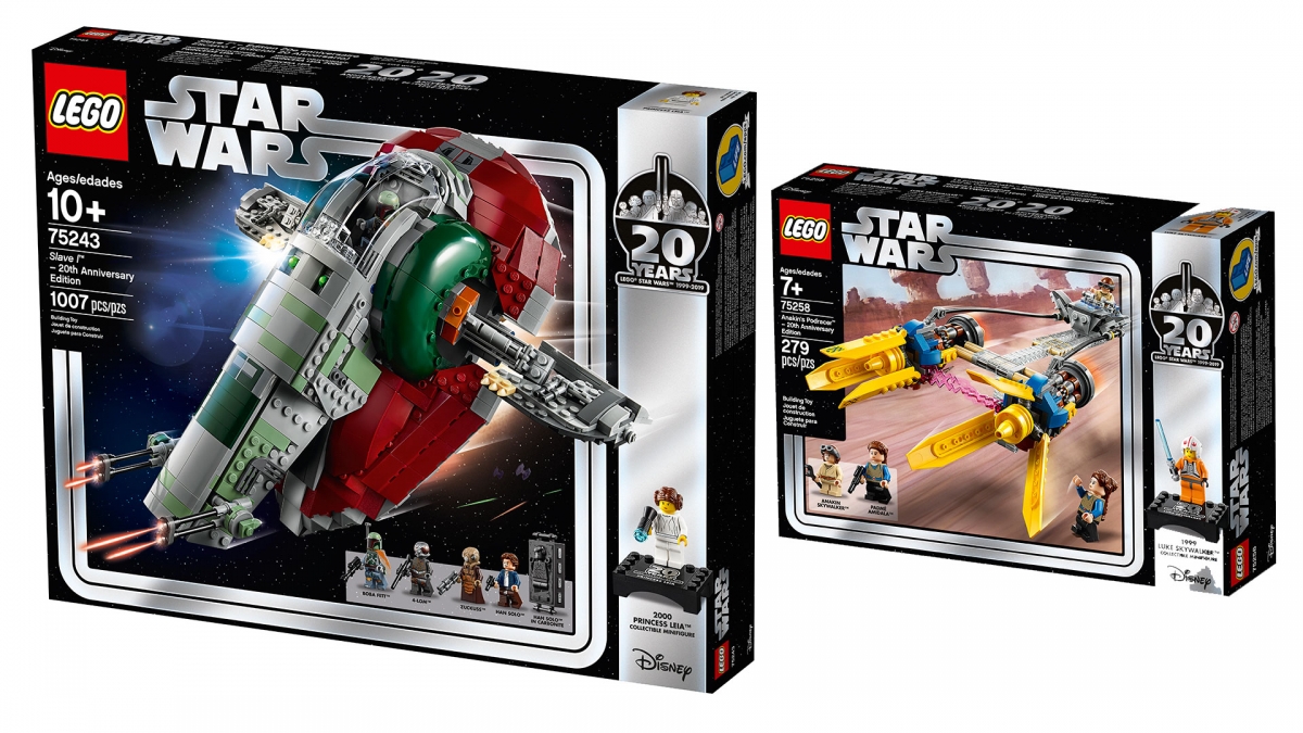 LEGO Group выпустила наборы к двадцатилетию LEGO Star Wars