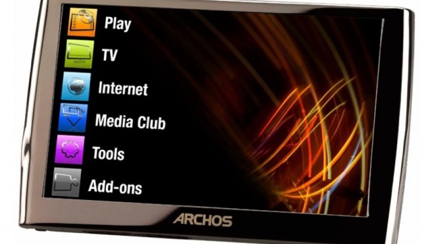 Archos готовит стильный медиапланшет Archos готовит стильный медиапланшет