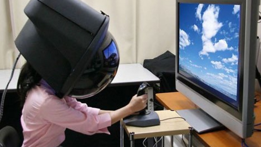 Шлем виртуальной реальности от Toshiba
