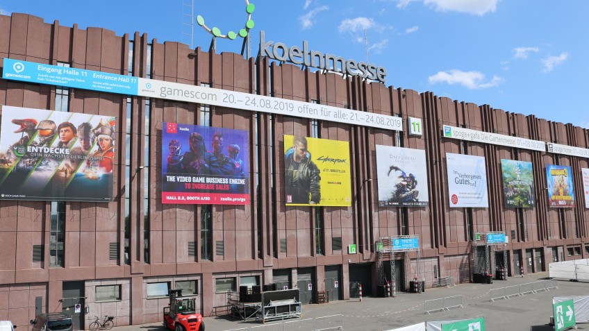 gamescom 2019 не пользуется спросом, совсем без очередей? Нет, просто на выставку мы прибыли очень уж заранее
