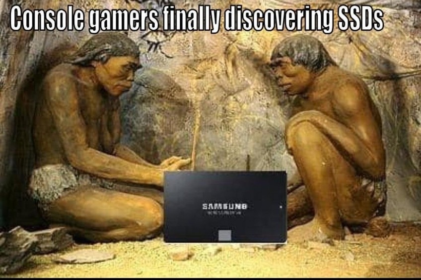 Консольные игроки открывают для себя SSD