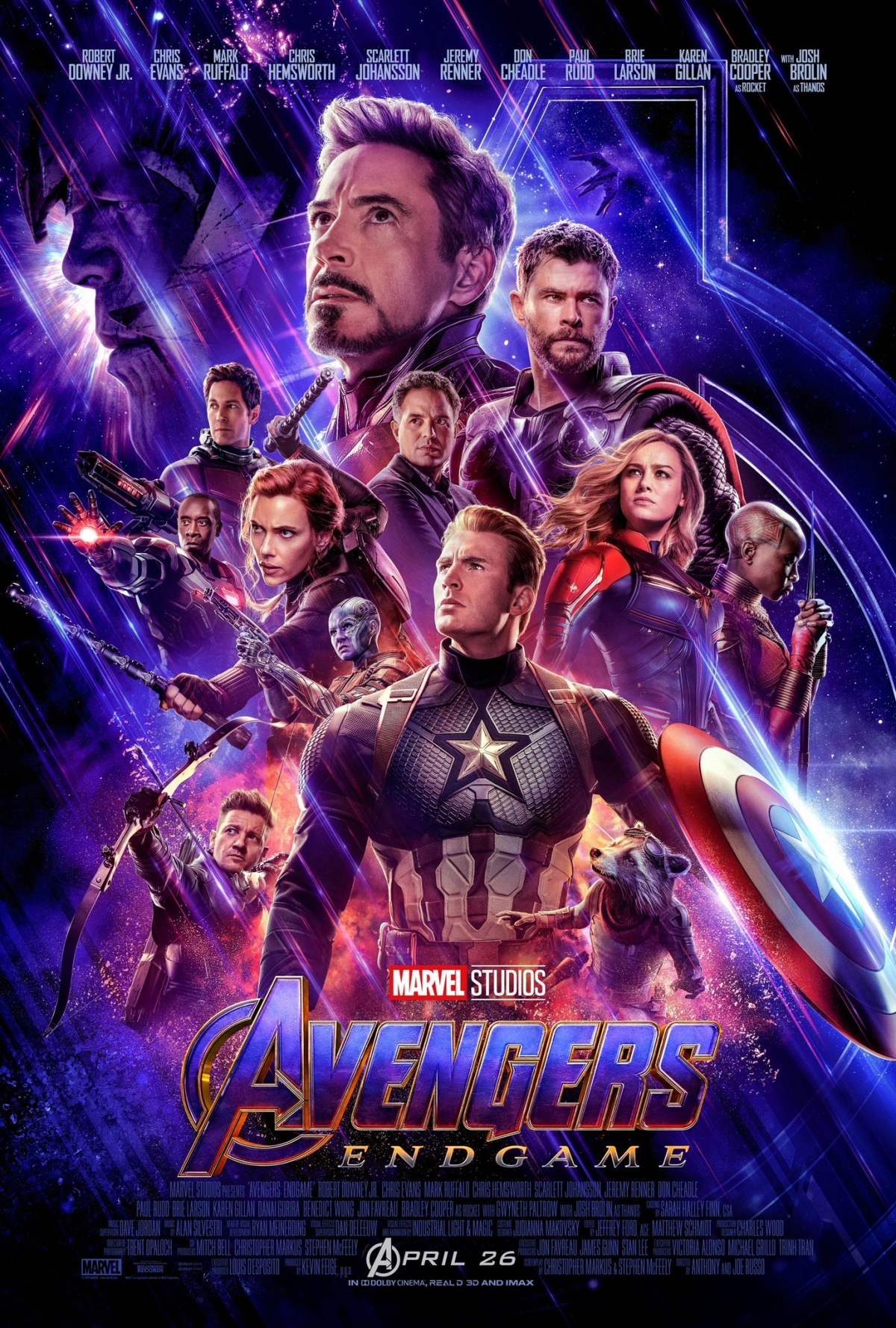 Marvel представила полноценный трейлер картины «Мстители: Финал»