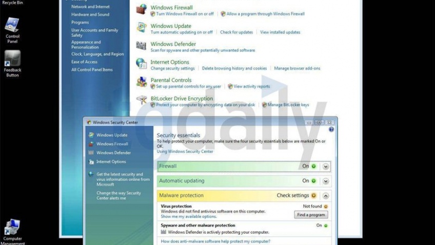 Первые скриншоты Windows 7