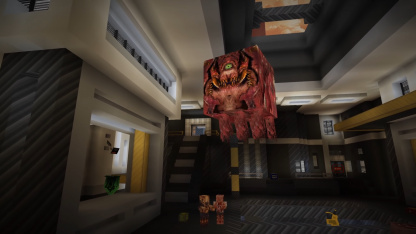 Демоны в кубическом мире — новый мод превратил Minecraft в Doom (2016)