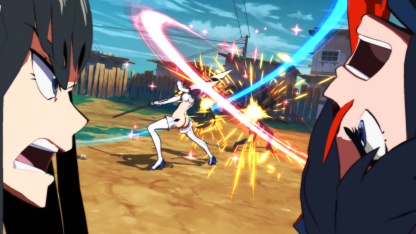 В новых трейлерах Kill la Kill the Game: IF героини сражаются парным оружием