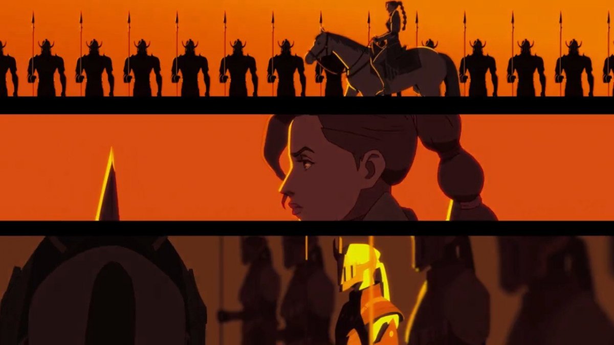 Появились вступительные титры Dragon Age: Absolution от Netflix