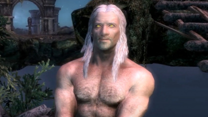 В The Elder Scrolls V: Skyrim добавили расу Ведьмаков
