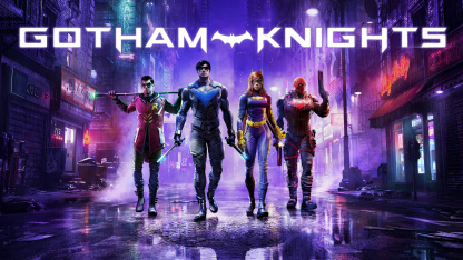 Рыцари Готэма собрались в тени Бэтмена на постере Gotham Knights
