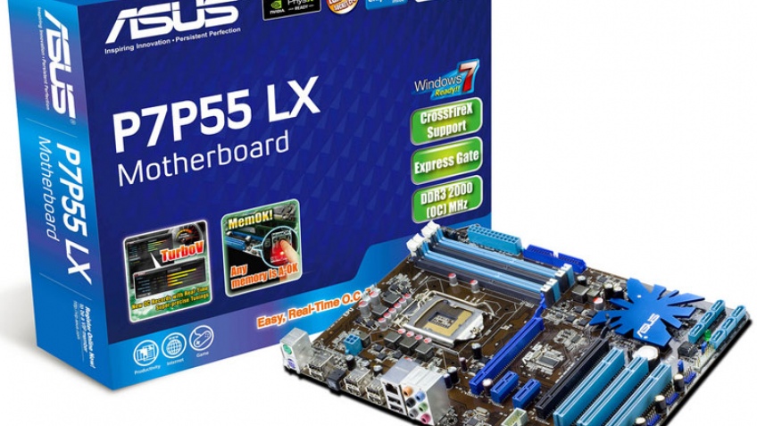 ASUS представит дешевую плату на основе Intel P55