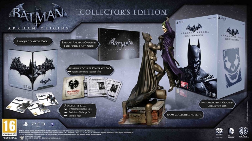 На консолях выйдет коллекционная версия Batman: Arkham Origins