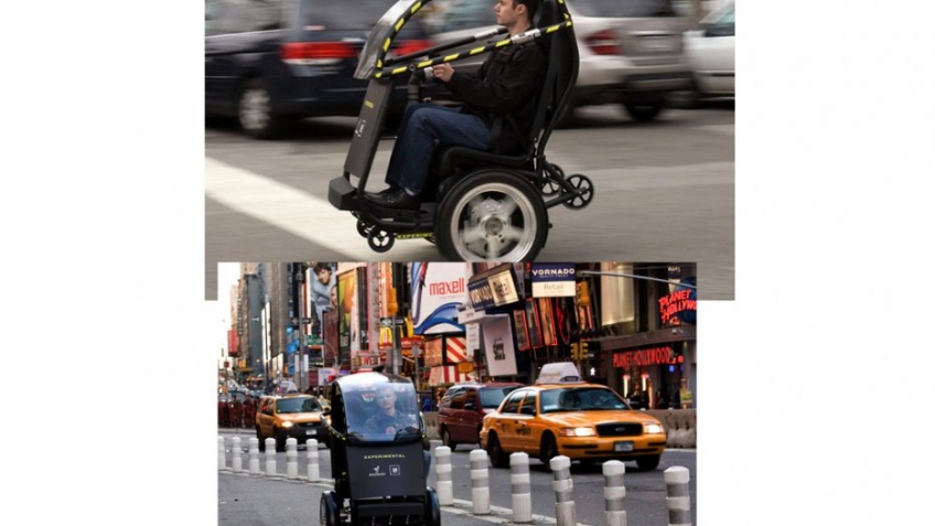 Segway и GM представили скутер для города