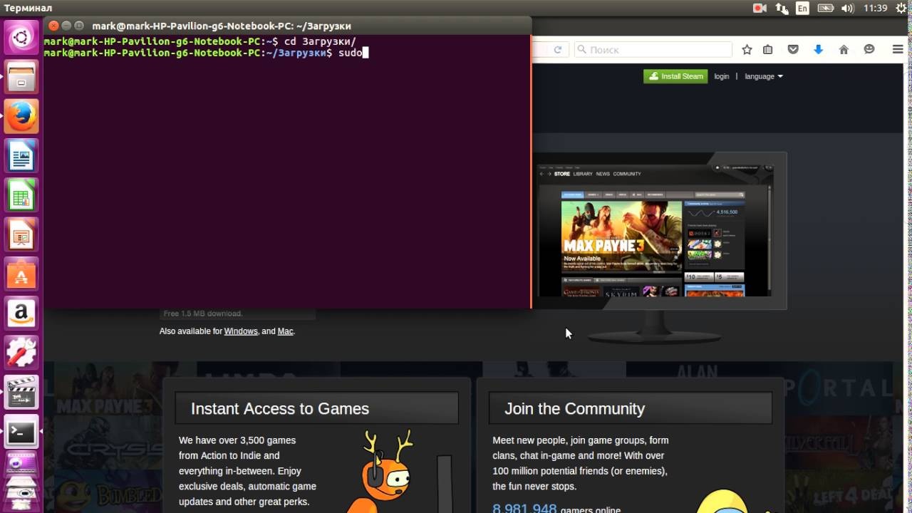 Valve продолжит поддерживать Steam в Ubuntu