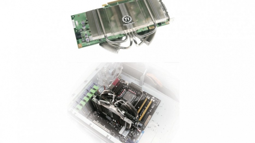 Thermaltake представила пассивный кулер для видеокарт