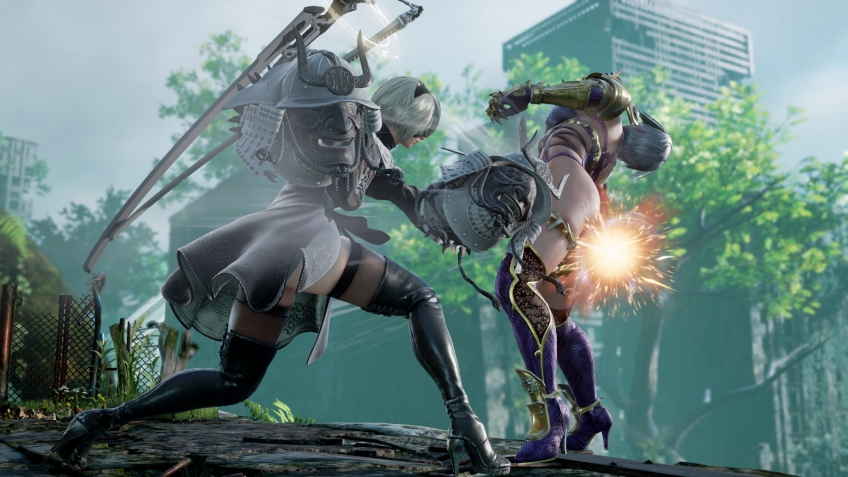 Скриншоты SoulCalibur VI с 2B