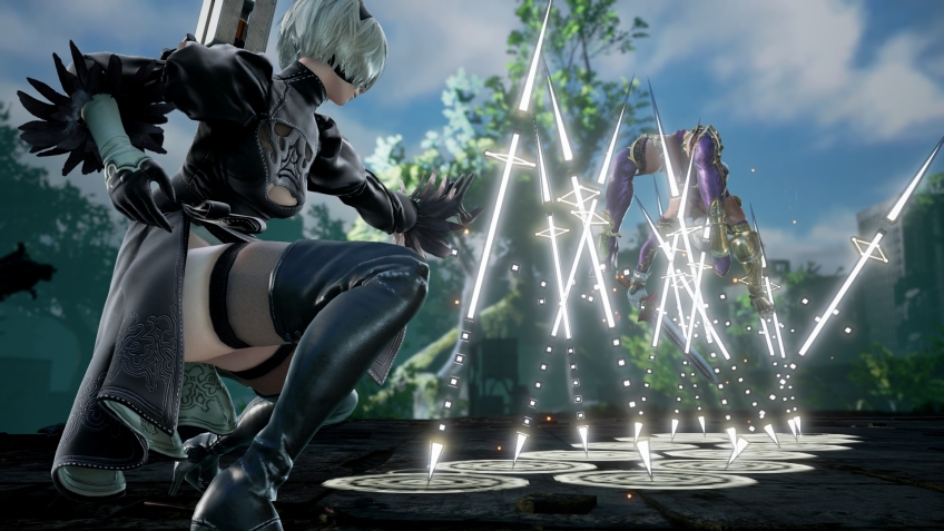 Скриншоты SoulCalibur VI с 2B