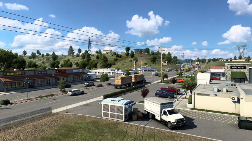 In American Truck Simulator added new routes and updated California