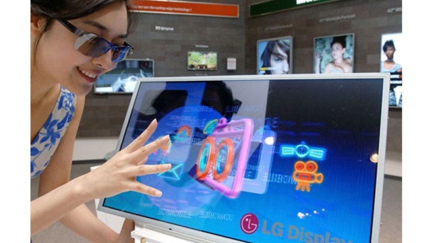 Трехмерный дисплей LG