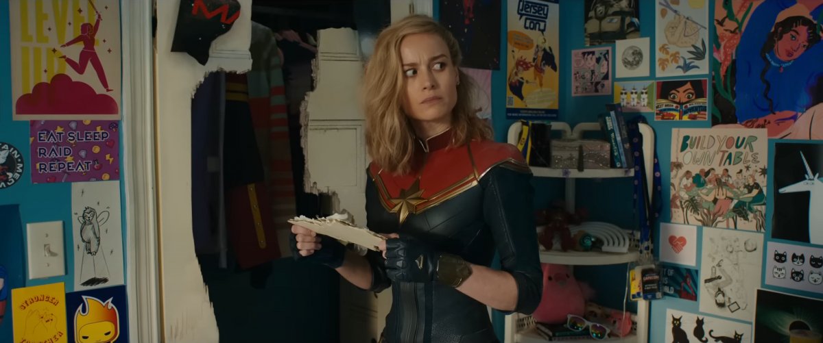 Marvel Studios показала эффектный тизер-трейлер фильма «Марвелы»