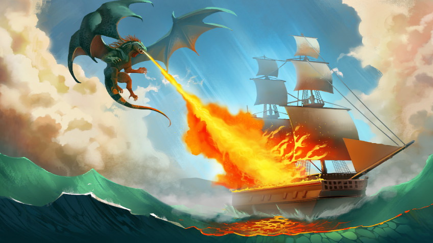 Authors of HammerHelm have announced the RPG Pirate Dragons