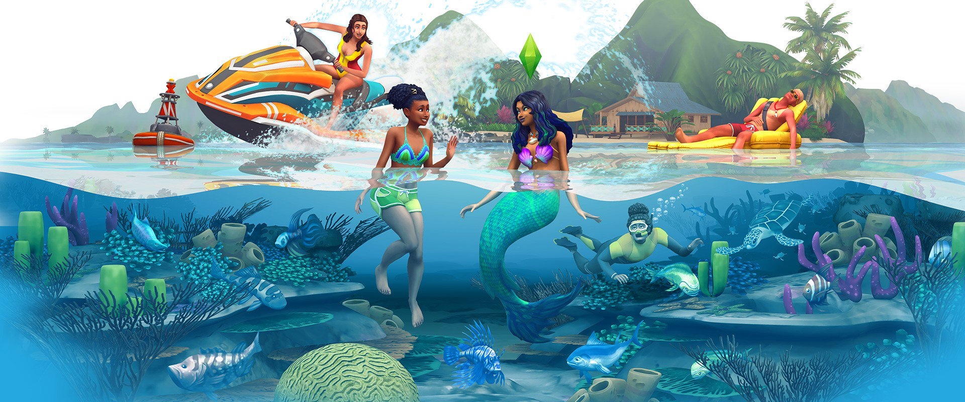 К The Sims 4 выйдет дополнение Island Living