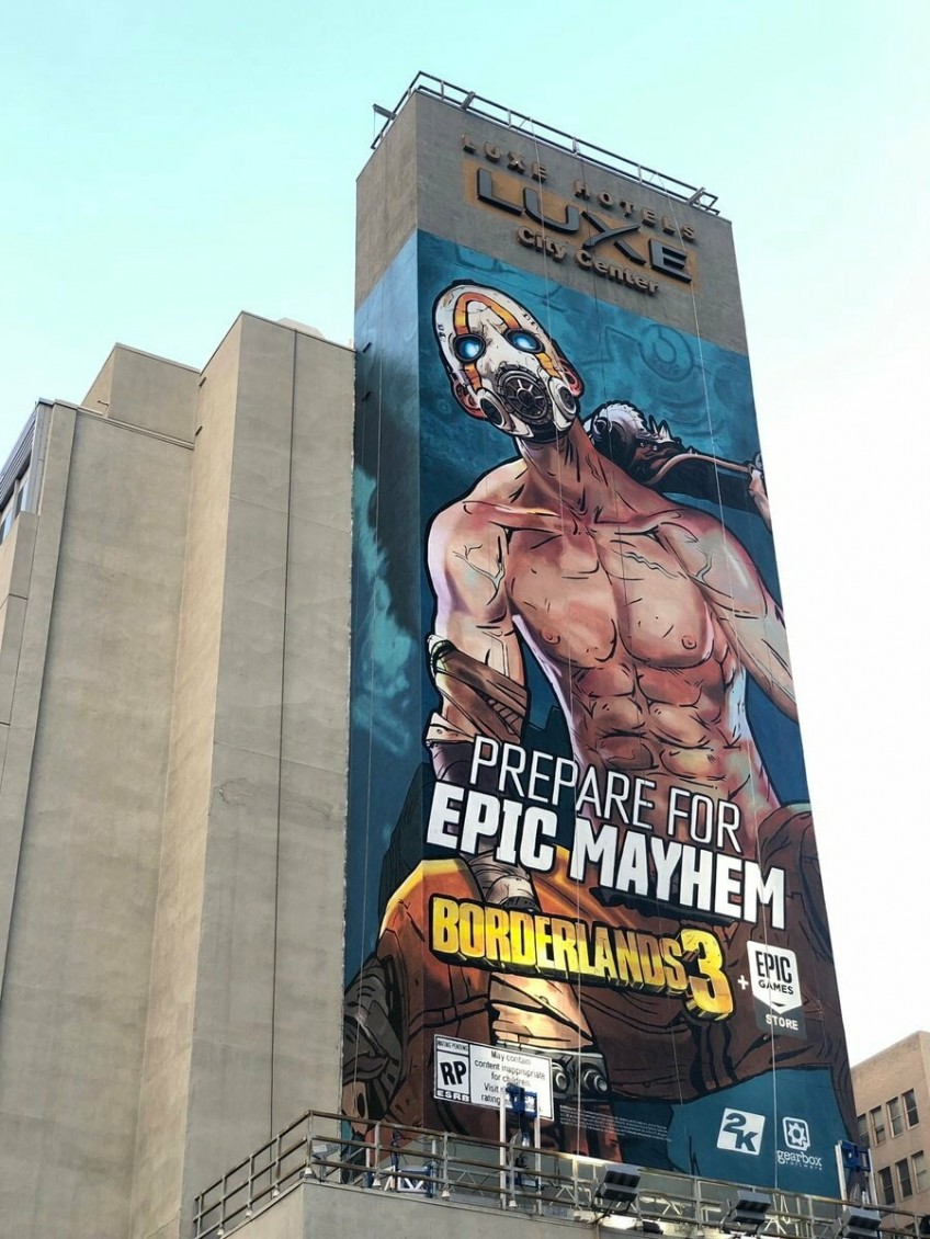 У Borderlands 3 в рекламе большая связь с Epic Games Store