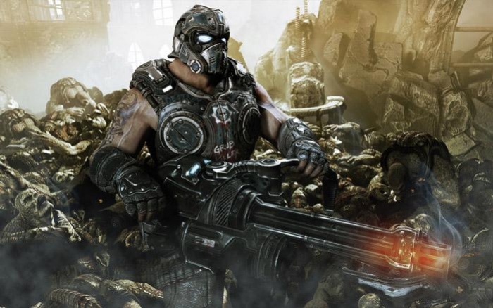 Gears of War 3 в 3D
