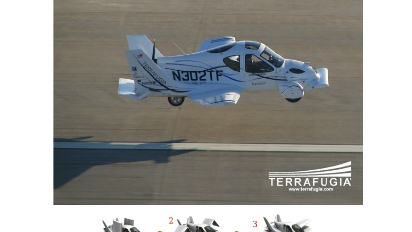 Terrafugia Transition полетела!