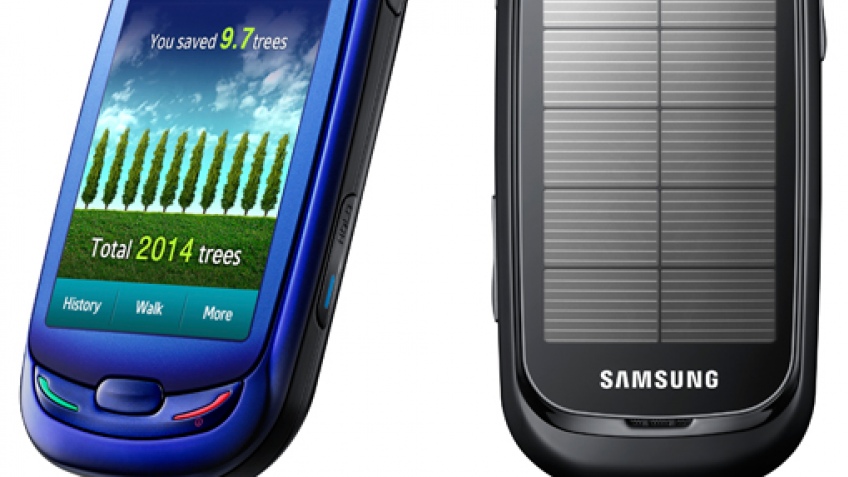 Эко-телефон Samsung поступает в продажу