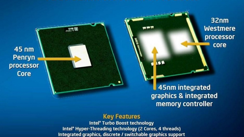 Intel представила процессоры Westmere, новые чипсеты