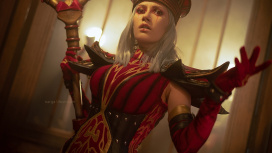 Косплеер Narga предстала в образе харизматичной Салли Вайтмейн из World of Warcraft