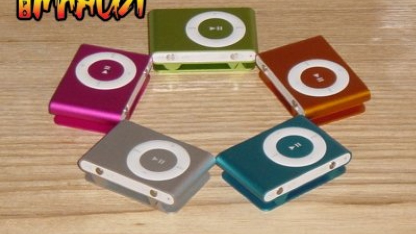 Цветные iPod Shuffle