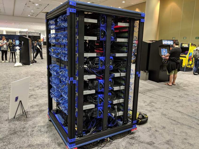Oracle построила суперкомпьютер из 1060 Raspberry Pi 3 B+