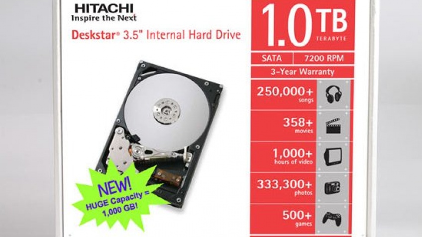 Hitachi и 1 Тб